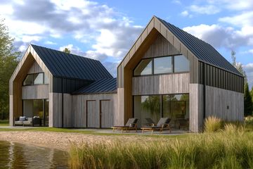  Projekt domu Hania (BBI1016) - projekt domu parterowego z poddaszem - Zdjęcie 1