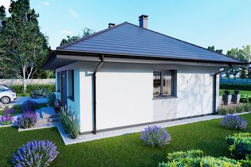  Projekt domu Parterowy 22 (BBH1050) - projekt domu parterowego - Zdjęcie 2