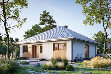  Projekt domu Olga Sto (1897) (KRD3036) - projekt domu parterowego - Zdjęcie 2