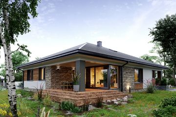  Projekt domu Blanka Rex (1896) (KRD3035) - projekt domu parterowego - Zdjęcie 4