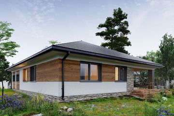  Projekt domu Blanka Rex (1896) (KRD3035) - projekt domu parterowego - Zdjęcie 7