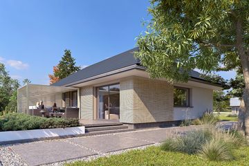  Projekt domu Gwiazdka 6 (BSA2376) - projekt domu parterowego - Zdjęcie 5