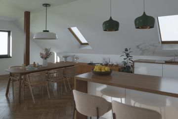  Projekt domu Barcice (KRP2799) - projekt domu parterowego z poddaszem - Zdjęcie 6