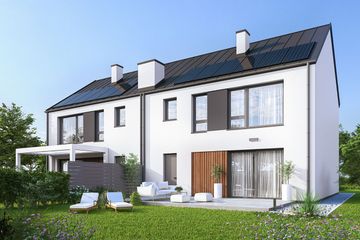  Projekt domu Sara 3 - dwulokalowy LLL (WRD3257) - projekt domu z pełnym piętrem - Zdjęcie 2