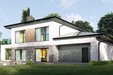  Projekt domu uA408 (WCB1528) - projekt domu z pełnym piętrem - Zdjęcie 3