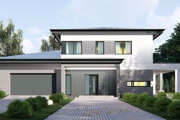  Projekt domu uA408 (WCB1528) - projekt domu z pełnym piętrem - Zdjęcie 4