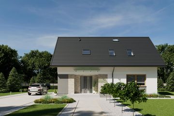  Projekt domu N39-BG (KKG1030) - projekt domu parterowego z poddaszem - Zdjęcie 3