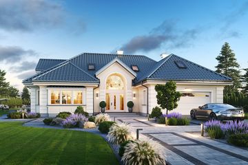  Projekt domu Willa Parkowa 9 (WAH2150) - projekt domu parterowego z poddaszem - Zdjęcie 2