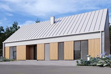  Projekt domu uA403 (WCB1527) - projekt domu parterowego - Zdjęcie 2