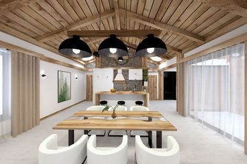 Projekt domu Ka165 - parterowy dom o powierzchni 152,42 m², dach dwuspadowy - ujęcie 11