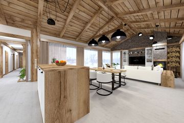 Projekt domu Ka165 - parterowy dom o powierzchni 152,42 m², dach dwuspadowy - ujęcie 15