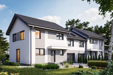  Projekt domu Topaz Delta Duo (1899) (KRD3038) - projekt domu z pełnym piętrem - Zdjęcie 1