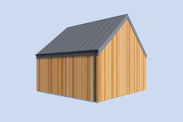  Projekt garażu G357 garaż jednostanowiskowy (SLN2845) - projekt garażu parterowego - Zdjęcie 3