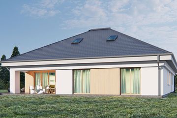  Projekt domu uA9v4 (WCB1550) - projekt domu parterowego - Zdjęcie 5