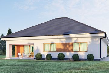  Projekt domu uA9v5 (WCB1551) - projekt domu parterowego - Zdjęcie 5