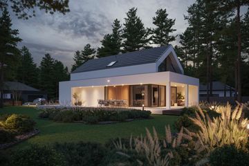  Projekt domu NewHouse 755 G2 (KRZ1096) - projekt domu parterowego z poddaszem - Zdjęcie 7