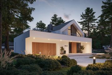  Projekt domu NewHouse 755 G2 (KRZ1096) - projekt domu parterowego z poddaszem - Zdjęcie 11