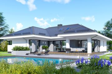  Projekt domu APS 312 wariant 4 (LUA1642) - projekt domu parterowego - Zdjęcie 2