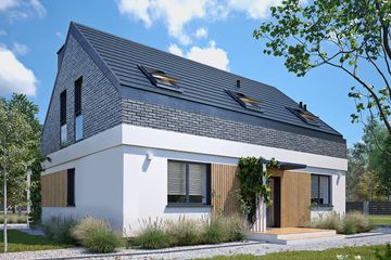  Projekt domu Rufus (BSA2377) - projekt domu parterowego z poddaszem - Zdjęcie 5