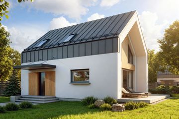  Projekt domu Zuza (BSE1256) - projekt domu parterowego z poddaszem - Zdjęcie 1