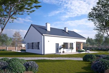  Projekt domu Olcha (BSA2378) - projekt domu parterowego - Zdjęcie 4