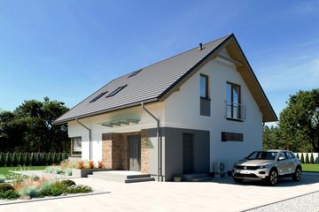  Projekt domu N40-BG (KKG1033) - projekt domu parterowego z poddaszem - Zdjęcie 9