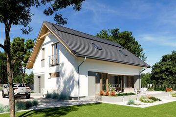  Projekt domu N40-BG (KKG1033) - projekt domu parterowego z poddaszem - Zdjęcie 7