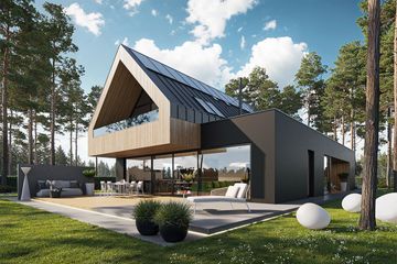  Projekt domu D21-20A G2 (WSA1031) - projekt domu parterowego z poddaszem - Zdjęcie 2