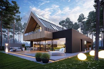  Projekt domu D21-20A G2 (WSA1031) - projekt domu parterowego z poddaszem - Zdjęcie 7