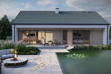  Projekt domu na Majowej (WBF1003) - projekt domu parterowego - Zdjęcie 10