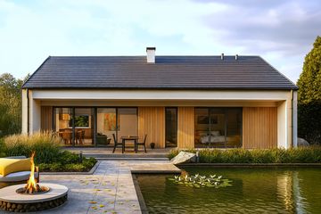  Projekt domu na Majowej (WBF1003) - projekt domu parterowego - Zdjęcie 1