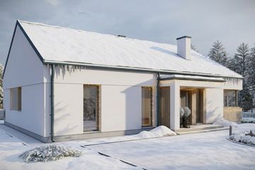  Projekt domu na Majowej (WBF1003) - projekt domu parterowego - Zdjęcie 5