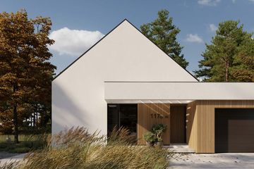  Projekt domu HomeKoncept 117 G2 wariant 02 (KRX1265) - projekt domu parterowego - Zdjęcie 2