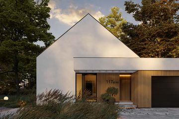  Projekt domu HomeKoncept 117 G2 wariant 02 (KRX1265) - projekt domu parterowego - Zdjęcie 3