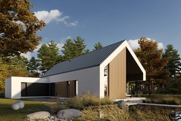  Projekt domu HomeKoncept 117 G2 wariant 02 (KRX1265) - projekt domu parterowego - Zdjęcie 8