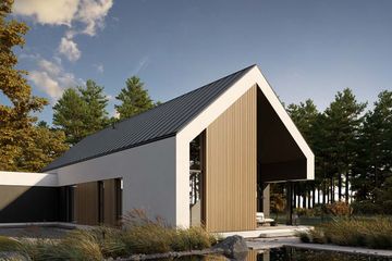  Projekt domu HomeKoncept 117 G2 wariant 02 (KRX1265) - projekt domu parterowego - Zdjęcie 9