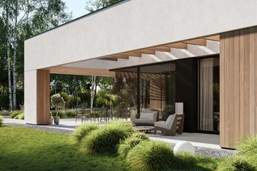  Projekt domu HomeKoncept 119 G2 (KRX1266) - projekt domu parterowego z poddaszem - Zdjęcie 6