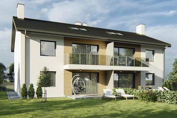  Projekt domu Merlin 3 (WRD3258) - projekt domu z pełnym piętrem - Zdjęcie 2