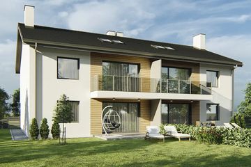  Projekt domu Merlin 3 (WRD3258) - projekt domu z pełnym piętrem - Zdjęcie 2