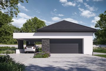  Projekt garażu Garage 02 (KRZ1099) - projekt garażu parterowego - Zdjęcie 2