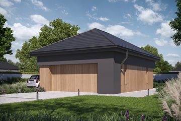  Projekt garażu Garage 04 (KRZ1101) - projekt garażu parterowego - Zdjęcie 1