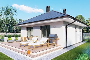  Projekt domu Parterowy 20S (BBH1057) - projekt domu parterowego - Zdjęcie 4