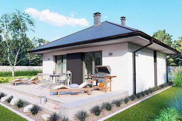  Projekt domu Parterowy 21S (BBH1058) - projekt domu parterowego - Zdjęcie 3