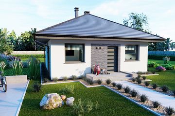  Projekt domu Parterowy 21S (BBH1058) - projekt domu parterowego - Zdjęcie 4