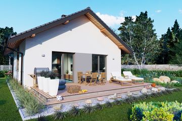  Projekt domu Parterowy 23S (BBH1060) - projekt domu parterowego - Zdjęcie 3