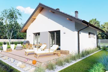  Projekt domu Parterowy 23S (BBH1060) - projekt domu parterowego - Zdjęcie 4