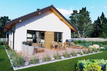  Projekt domu Parterowy 25S (BBH1062) - projekt domu parterowego - Zdjęcie 3