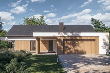  Projekt domu NewHouse 732 G2 w1 (KRZ1102) - projekt domu parterowego - Zdjęcie 2
