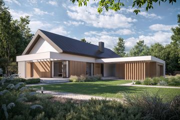  Projekt domu NewHouse 732 G2 w1 (KRZ1102) - projekt domu parterowego - Zdjęcie 8