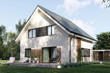  Projekt domu uA409 (WCB1529) - projekt domu parterowego z poddaszem - Zdjęcie 3